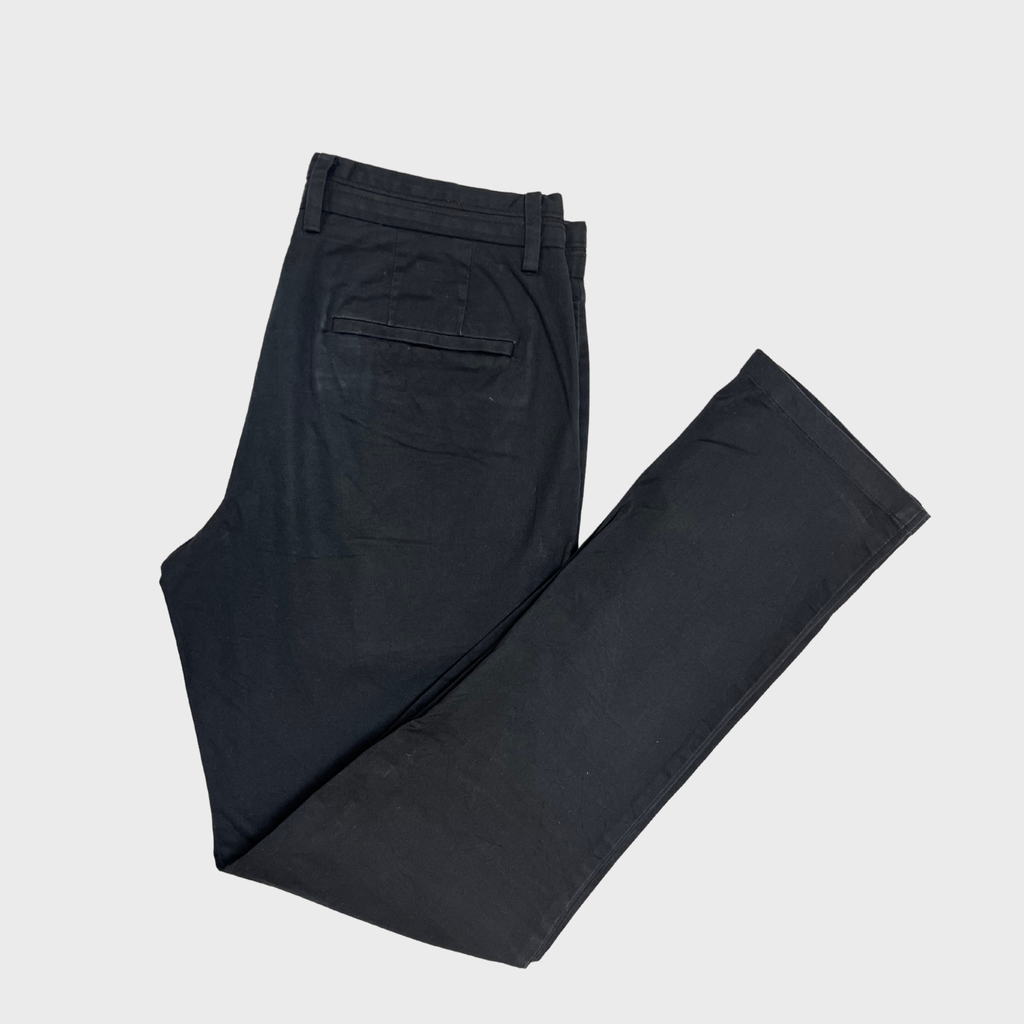 Men’s Black Comfortable Chinos – Size 32 Waist | GXG Classic Fit & Premium Style