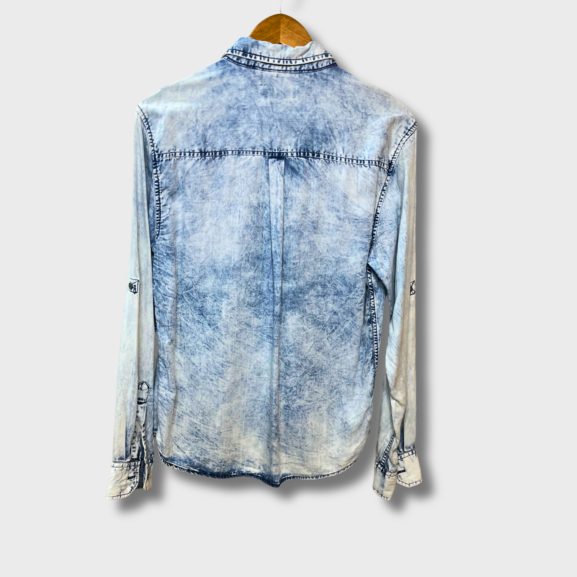 Men’s Denim Shirt – Medium (M) Size | Classic & Stylish by LIFE®