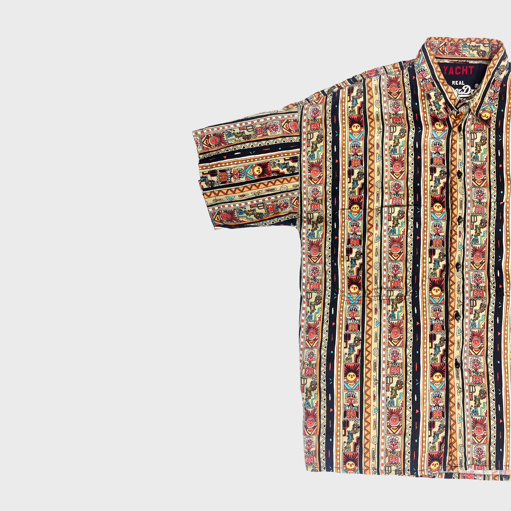 Men's Multicoloured Casual Half-Sleeve Shirt – Size XL | YACHT by Superdry® Bold & Stylish