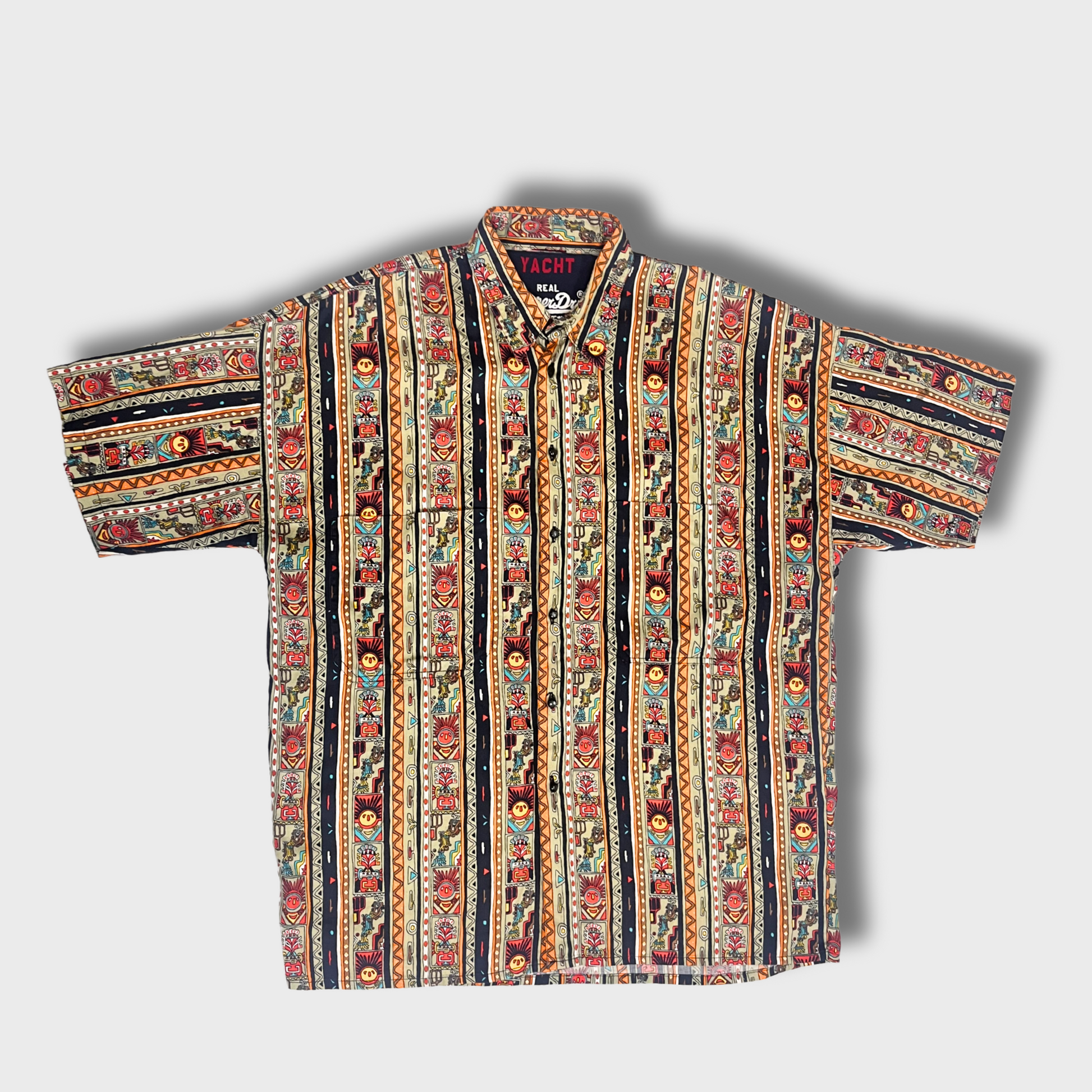 Men's Multicoloured Casual Half-Sleeve Shirt – Size XL | YACHT by Superdry® Bold & Stylish