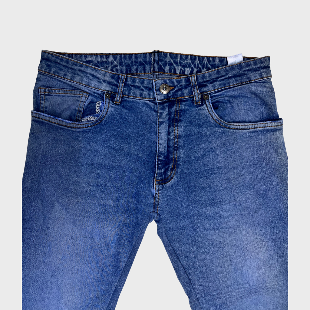 Women’s Blue Denim Jeans – Size 32 Waist | Westside® Narrow Fit & Comfort