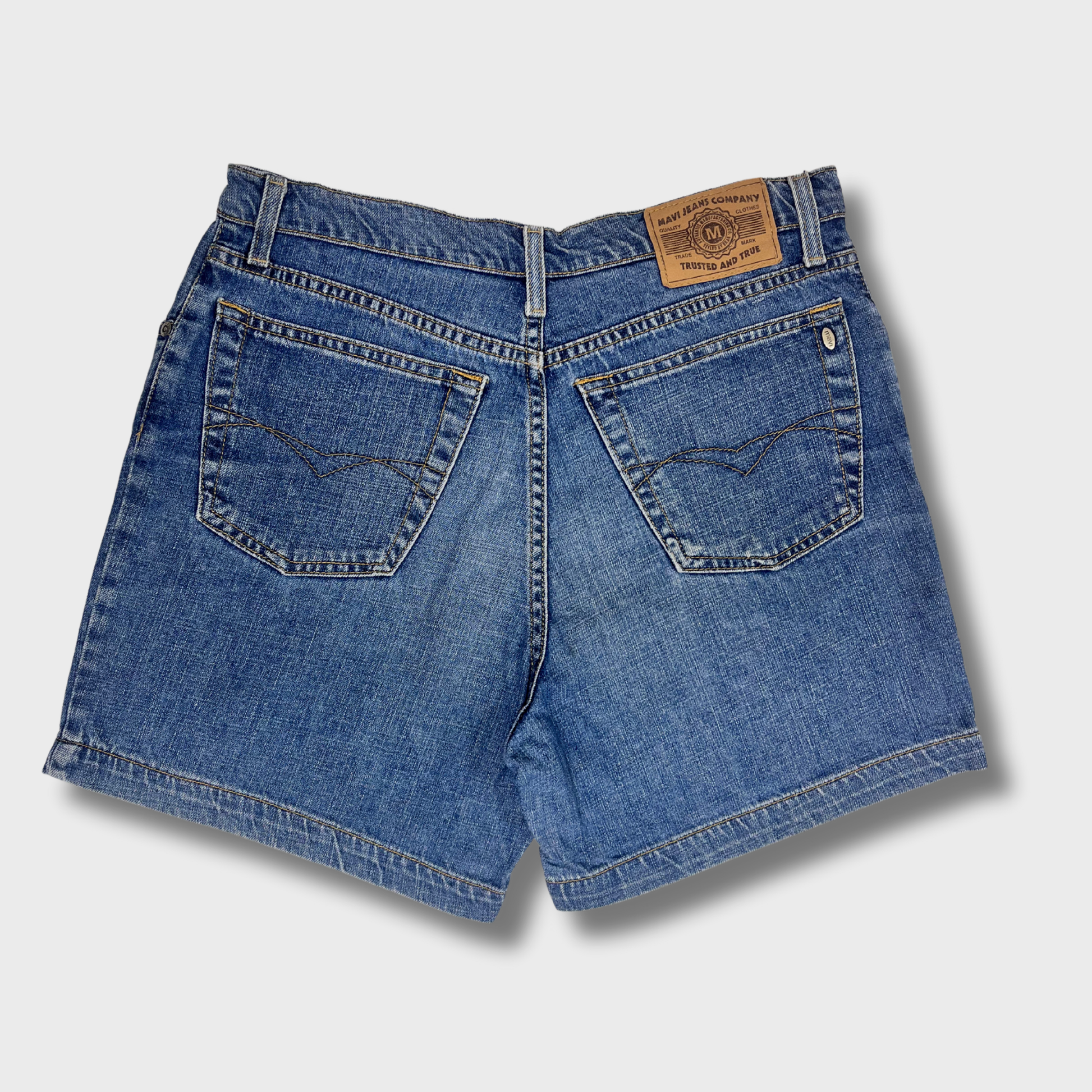 Stay Cool & Confident in Mavi Jeans® Women’s Blue Denim Shorts – Size 30 Waist
