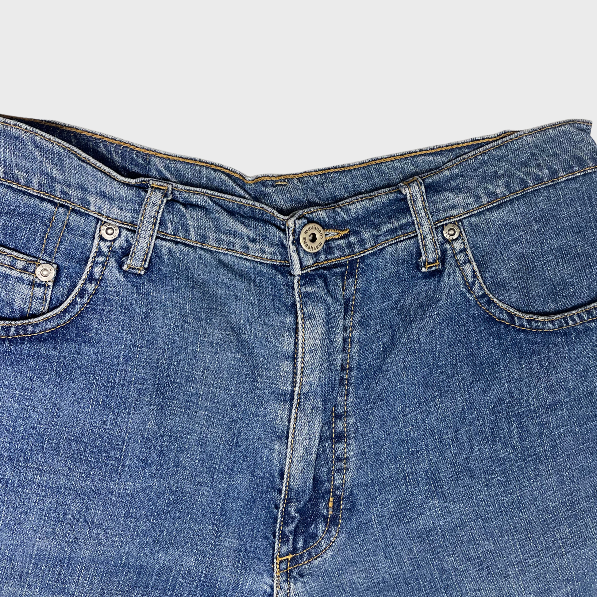 Stay Cool & Confident in Mavi Jeans® Women’s Blue Denim Shorts – Size 30 Waist